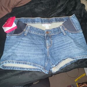 Maternity Jean Shorts by Isabel BNWT